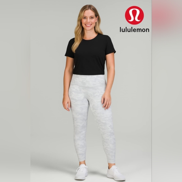 lululemon athletica Pants - lululemon athletica Women's Gray Camo Leggings